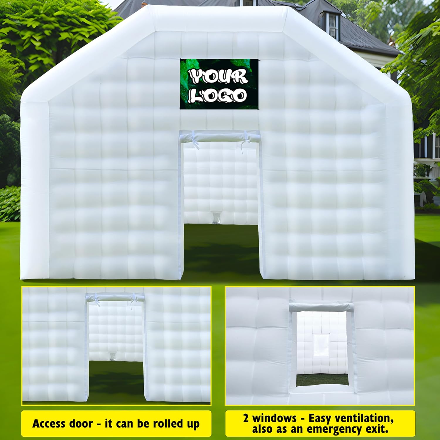 Inflatable Night Club Extra Large Party Tent with Logo Blow up Nightclub Tent for Wedding Birthday Raves