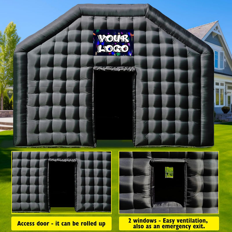 Inflatable Night Club Extra Large Party Tent with Logo Blow up Nightclub Tent for Wedding Birthday Raves