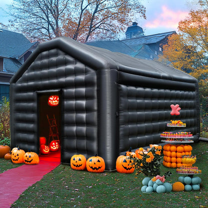 Black Inflatable Night Club Disco Tent with Logo