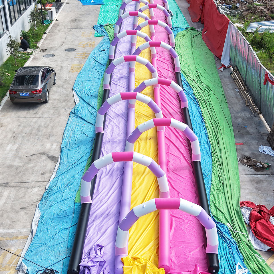 Giant Inflatable Water Slide Commercial Party Water Park