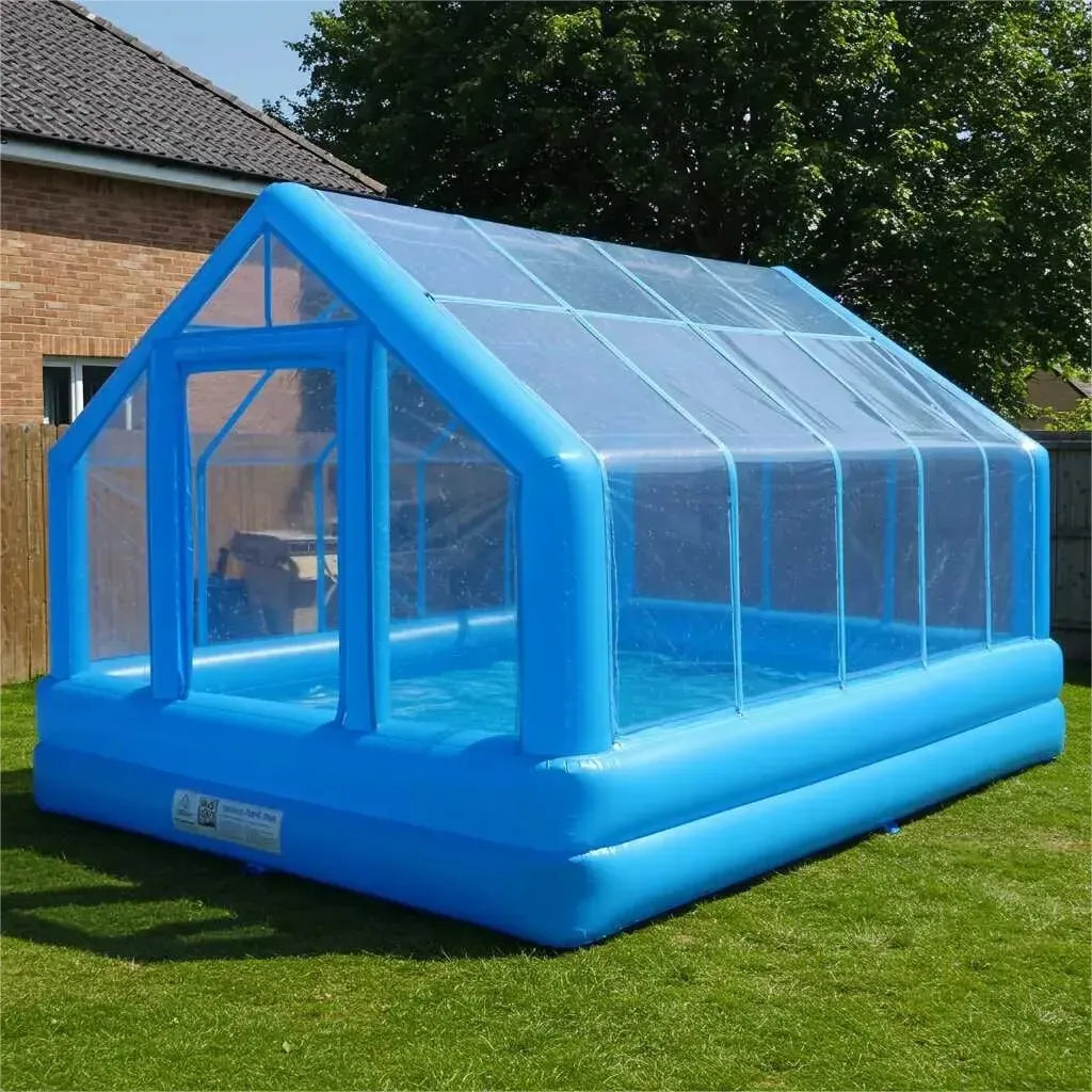 Inflatable Greenhouse Pool with Transparent Dome