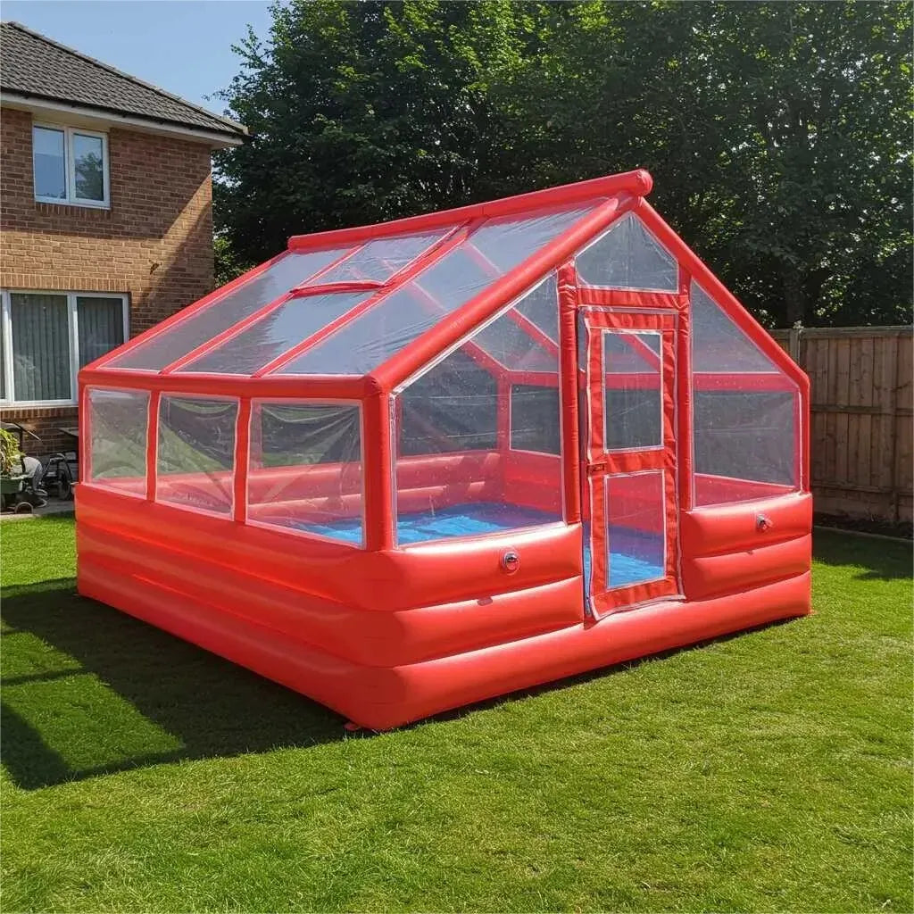 Inflatable Greenhouse Pool with Transparent Dome