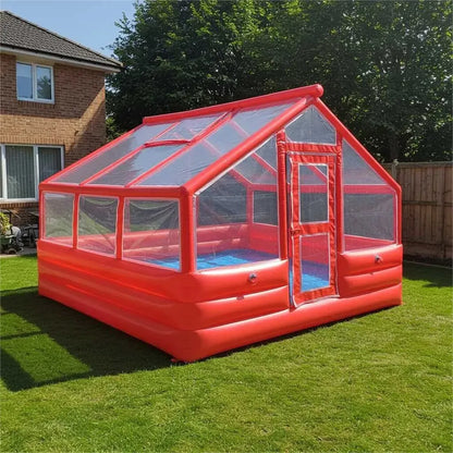 Inflatable Greenhouse Pool with Transparent Dome