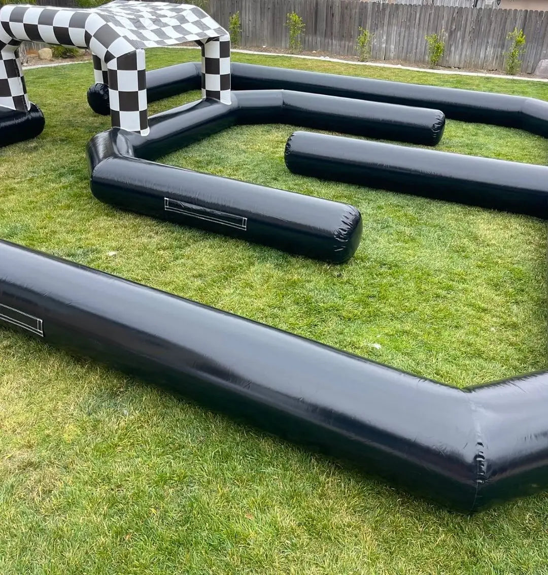 Inflatable Race Car Go Kart Track
