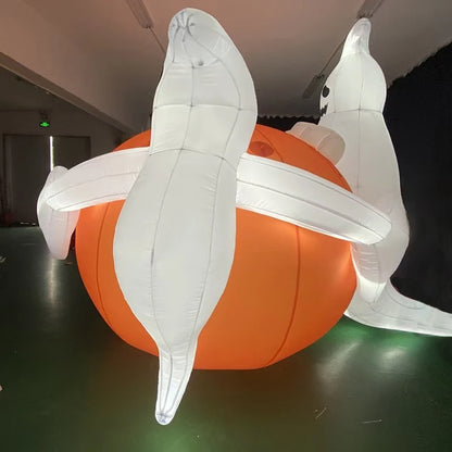 Giant Inflatable Halloween Pumpkin Decoration