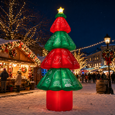 Giant Inflatable Christmas Tree for Commercial Holiday Displays