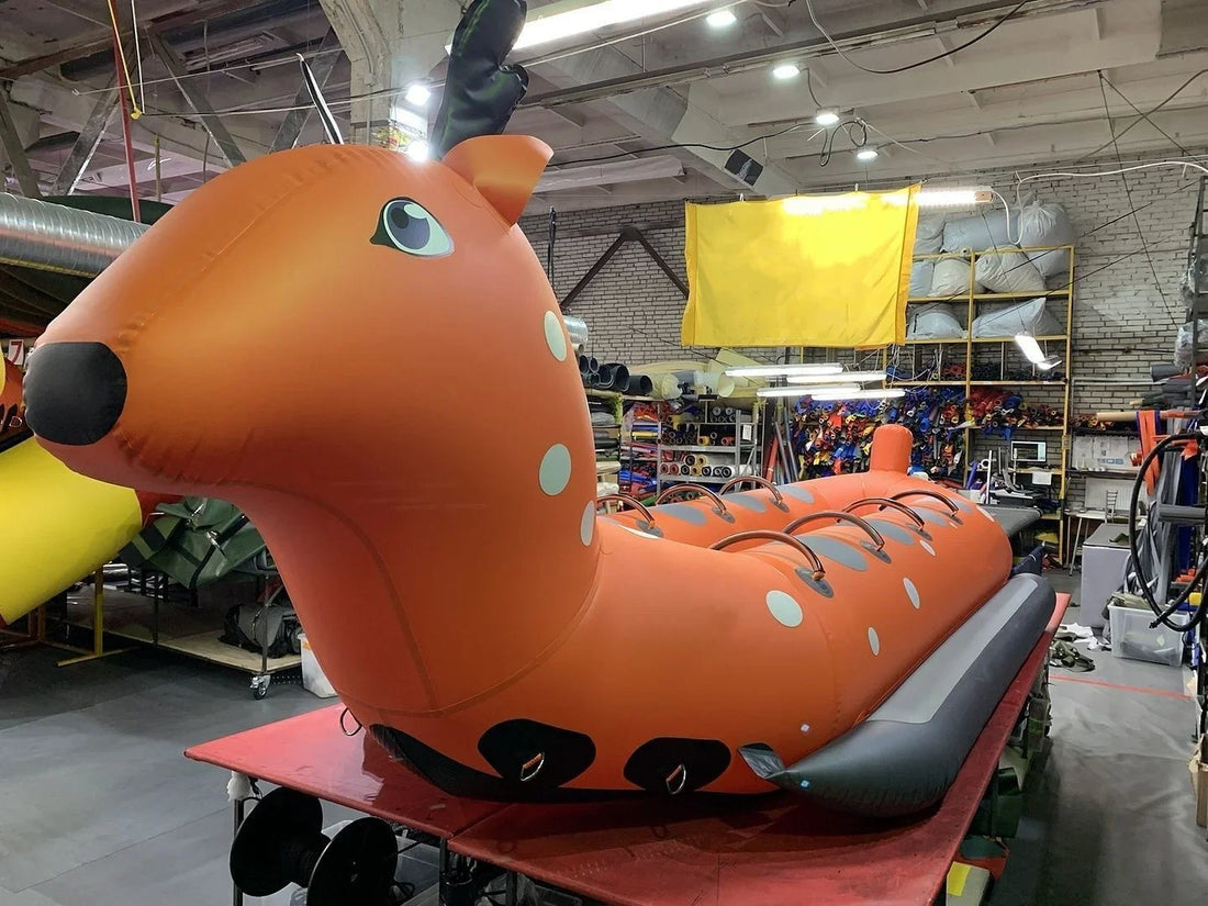 Tubo de nieve inflable duradero para trineo de invierno