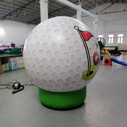 Inflatable Advertising Balloon with LED 6.5 FT PVC Tarpaulin