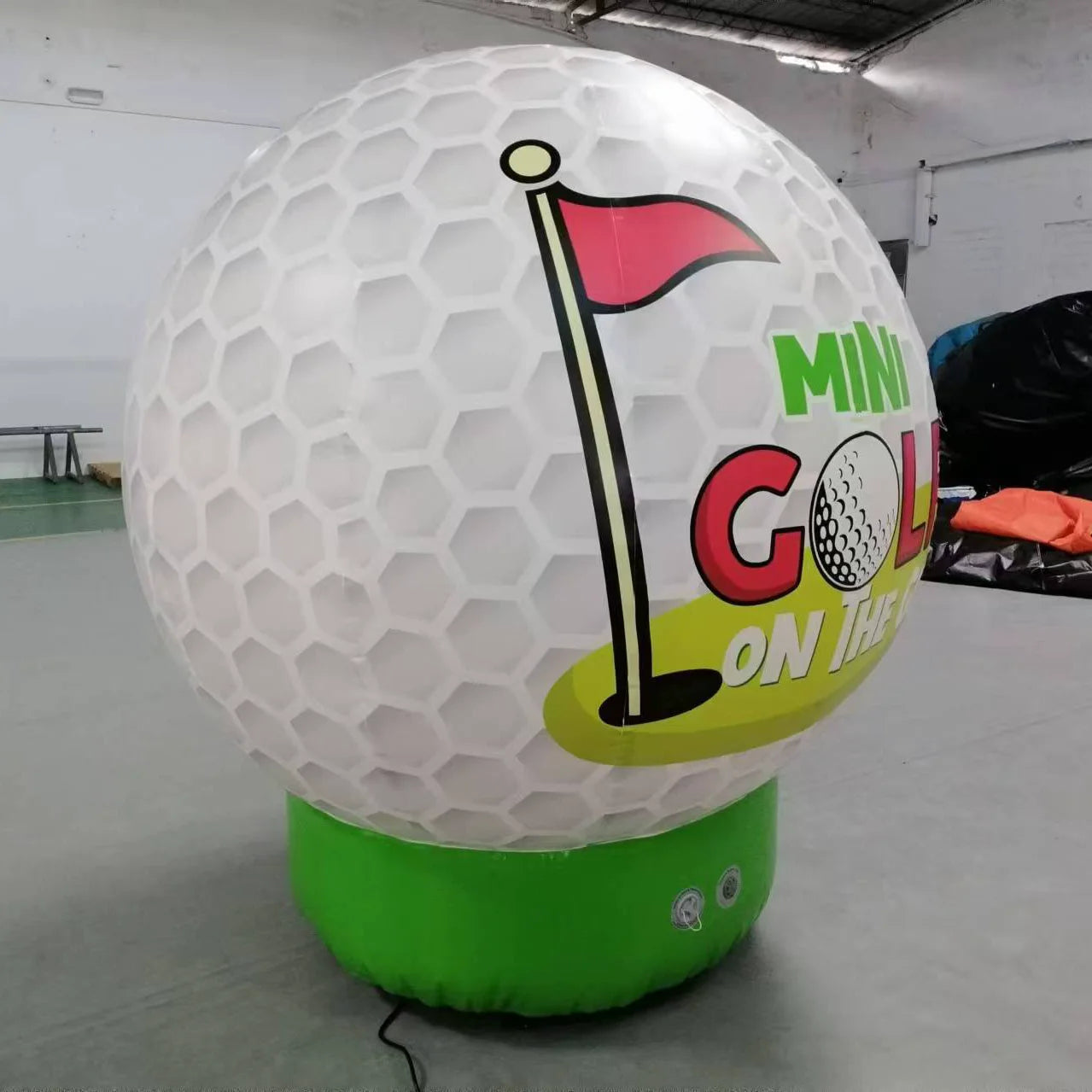 Inflatable Advertising Balloon with LED 6.5 FT PVC Tarpaulin