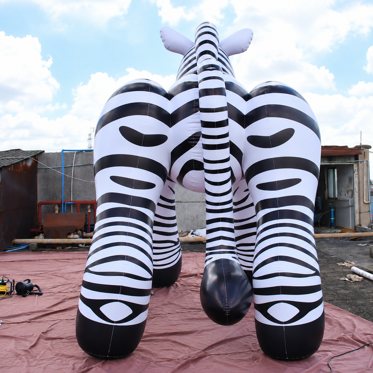 Inflatable Zebra Balloon Decor Advertising Party Decoration Giant