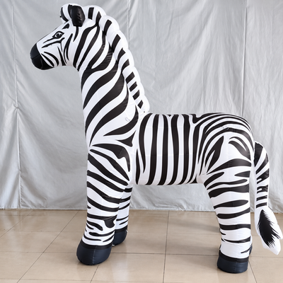 Inflatable Zebra Animal Model Display for Events