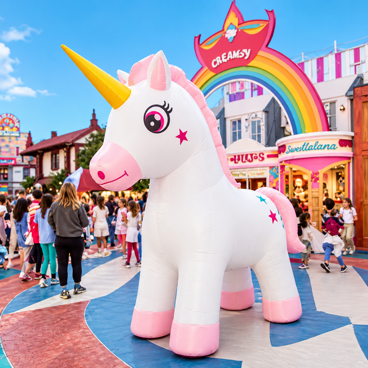 Inflatable Advertising Balloon Outdoor Advertising Animal Horse Display