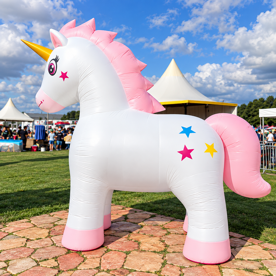 Inflatable Advertising Balloon Outdoor Advertising Animal Horse Display