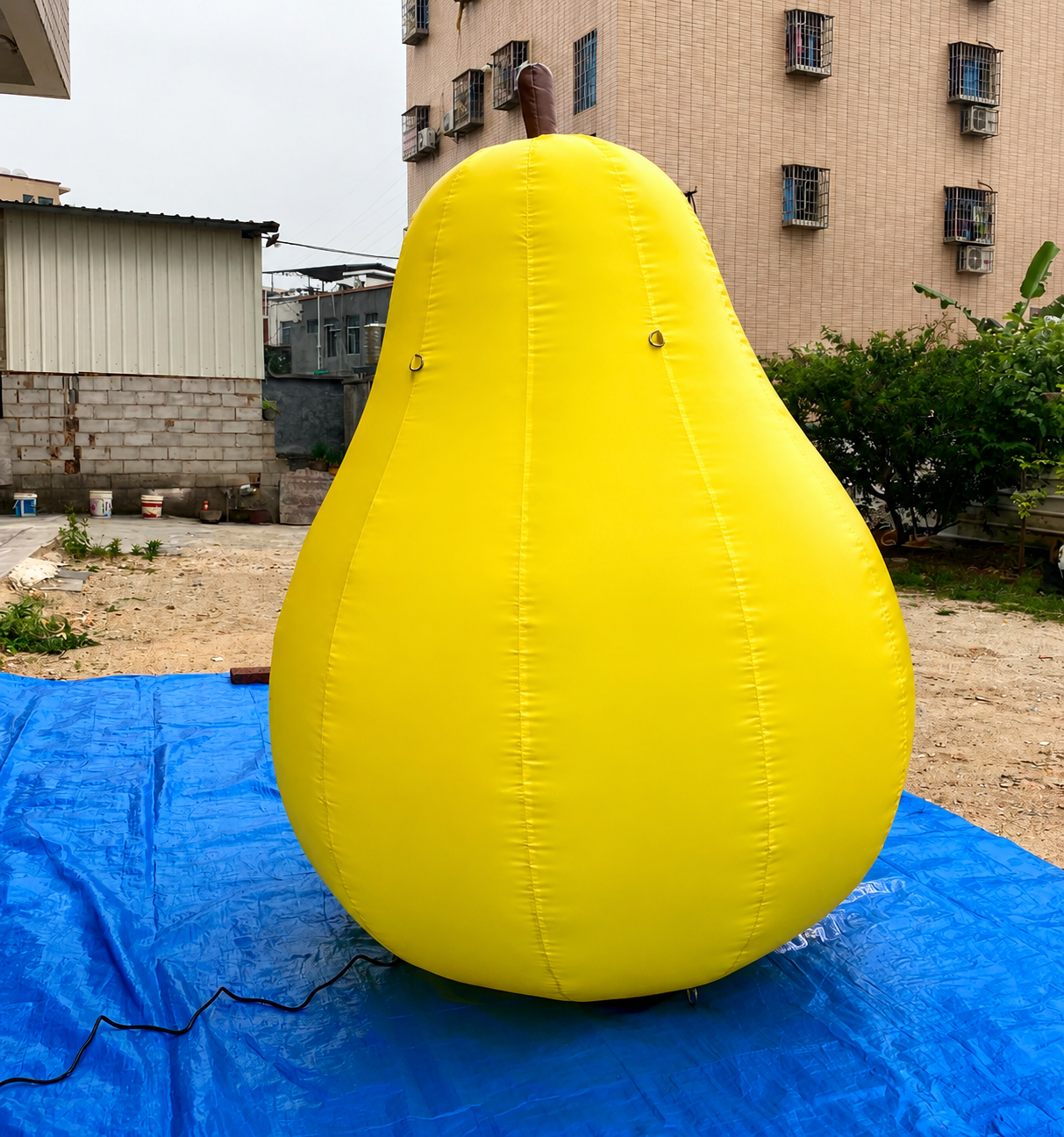 Inflatable Pear Fruit Balloon Display Outdoor Decor