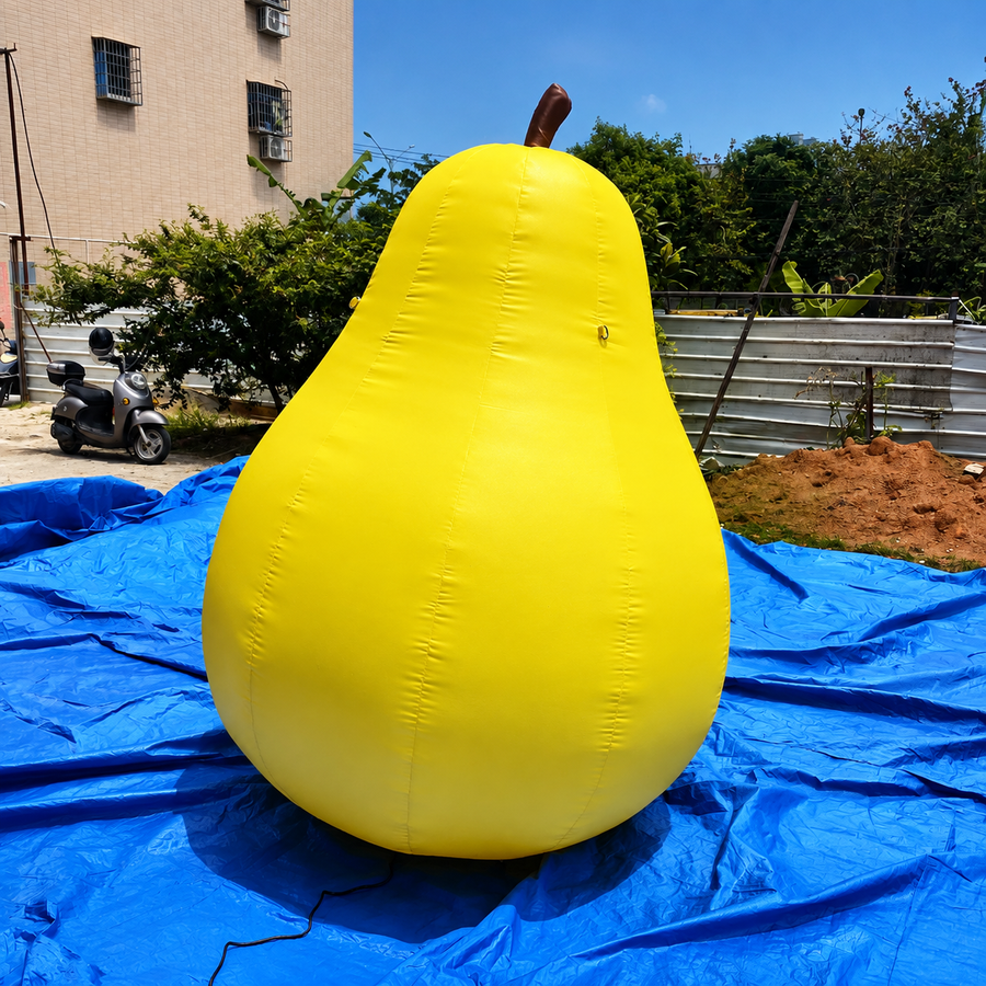 Inflatable Pear Fruit Balloon Display Outdoor Decor