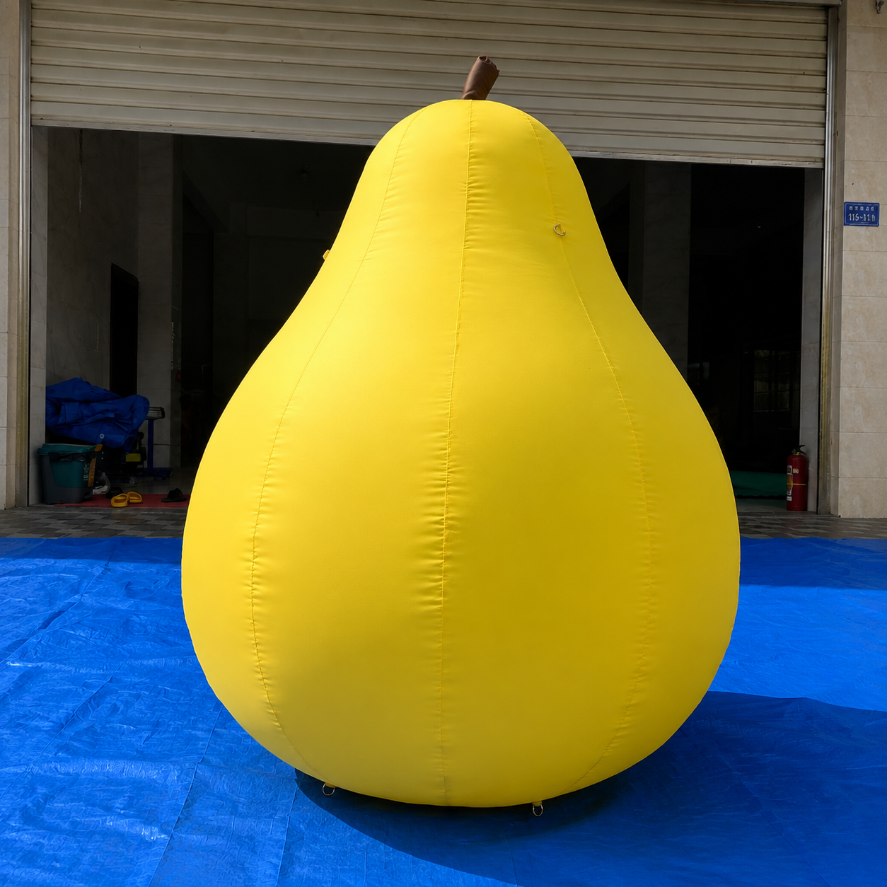 Inflatable Pear Fruit Balloon Display Outdoor Decor