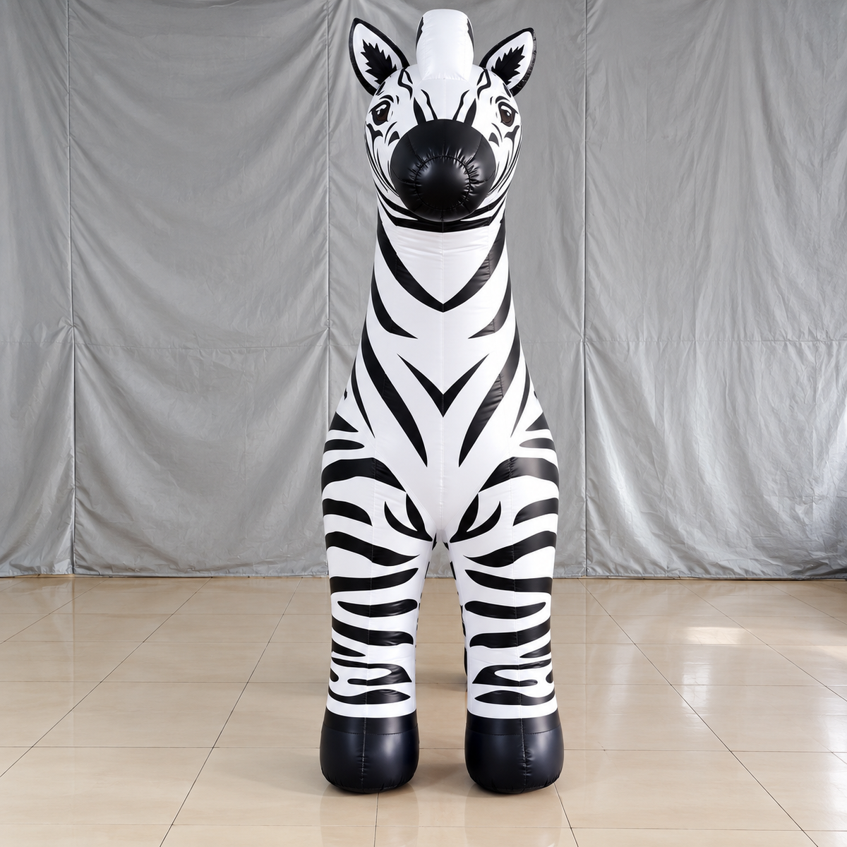 Inflatable Zebra Animal Model Display for Events