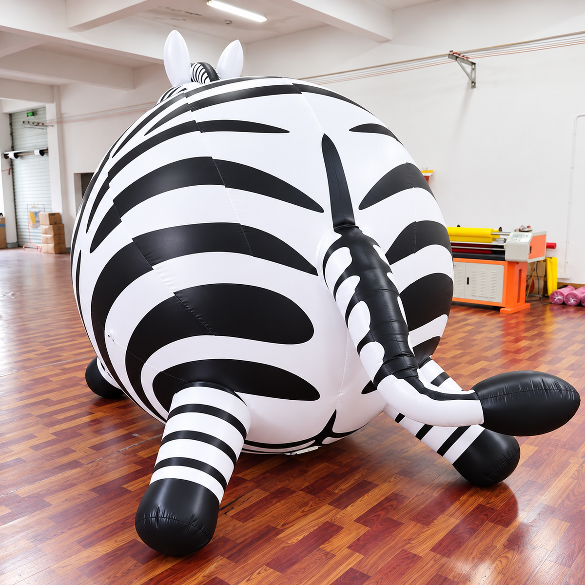 Inflatable Fat Zebra Advertising Balloons with LED Light