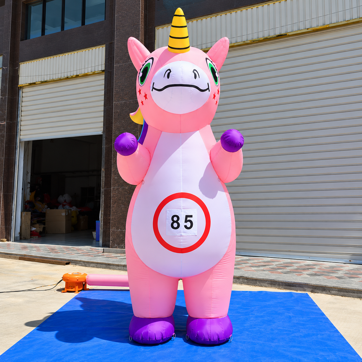 Giant Inflatable Unicorn Balloon Coming Holland Cartoon Durable Decor