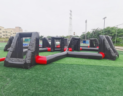 6-in-1 Inflatable Panna Soccer Training Arena 49x49 FT