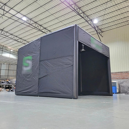 Inflatable Golf Simulator Tent High Definition Screen Rentals