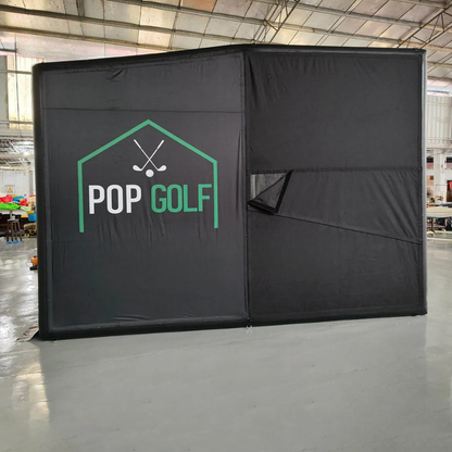 Inflatable Golf Simulator Tent High Definition Screen Rentals