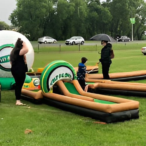 Inflatable Mini Golf Set for Events