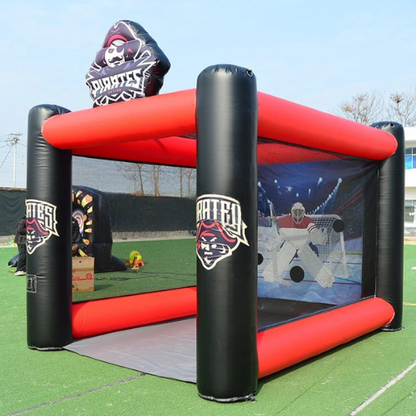 Inflatable Interactive Hockey Game Set