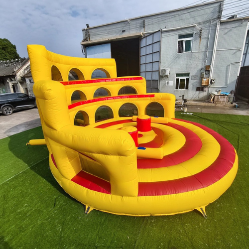 Juego de batalla de gladiadores inflable