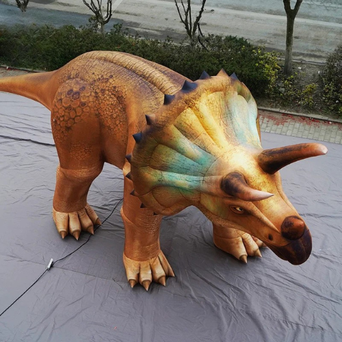 Hinchable de dinosaurio grande para exhibiciones publicitarias