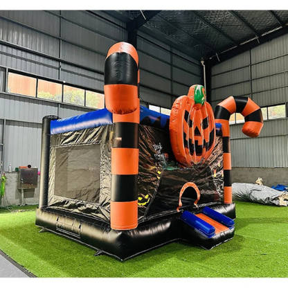 Halloween Pumpkin Haunted House Inflatable Bouncer