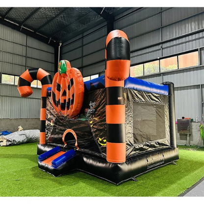 Halloween Pumpkin Haunted House Inflatable Bouncer
