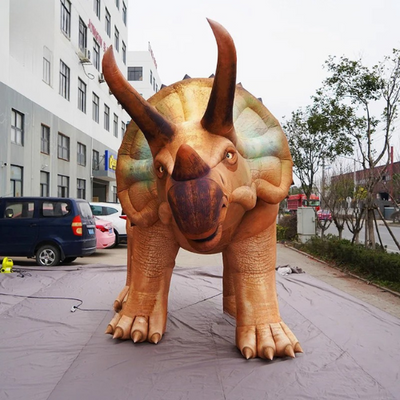 Hinchable de dinosaurio grande para exhibiciones publicitarias