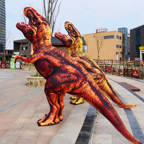 Inflatable Dinosaur Costume for Promotions