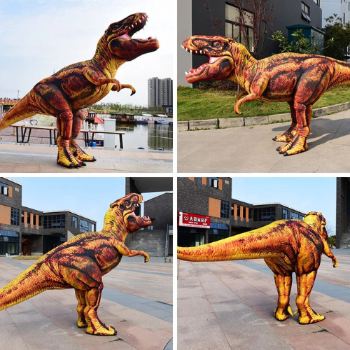 Inflatable Dinosaur Costume for Promotions