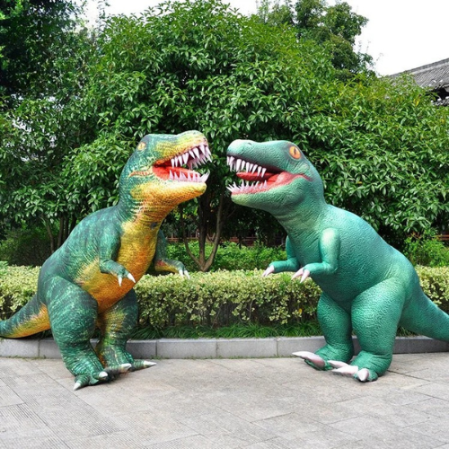 Inflatable Cartoon Dinosaur Mascot for Events