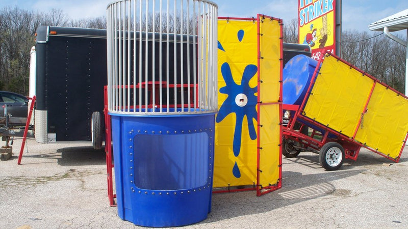 Interactive Water Dunk Tank Games Fun
