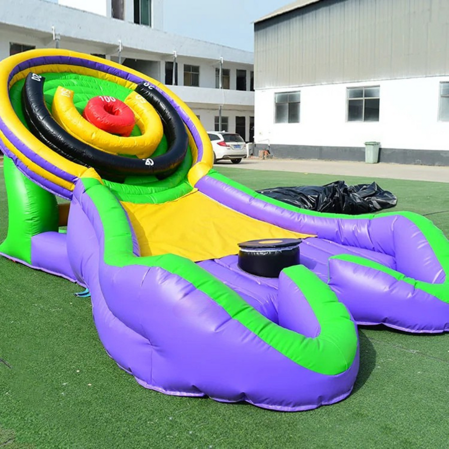 Juego de carnaval inflable de tiro al blanco para niños para eventos