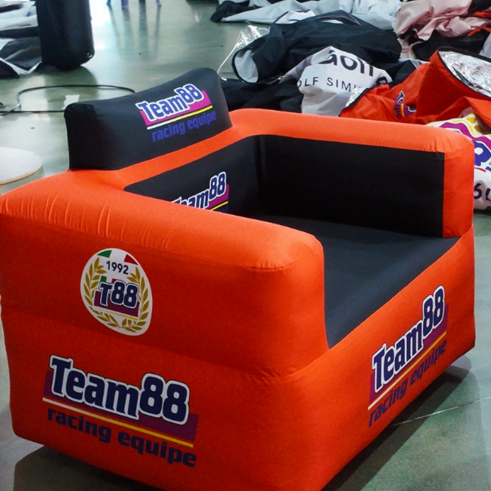 Airtight Inflatable Chair and Table Set for Exhibition Event Seating