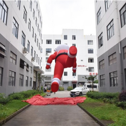 Custom Inflatable Cartoon Santa Decoration