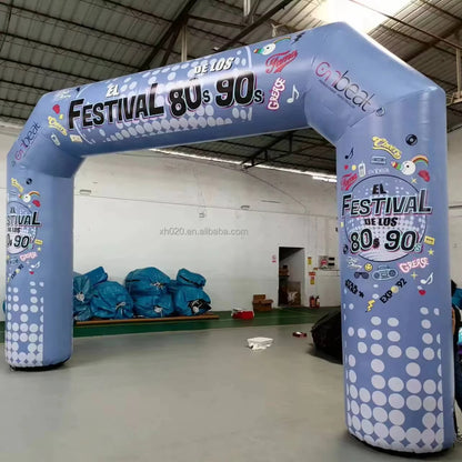 Customized Theme Inflatable Archway PVC Tarpaulin 19.5 FT
