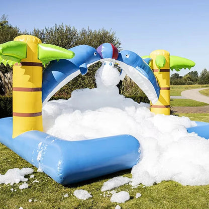 Inflatable Foam Pit Tropical Theme for Kids