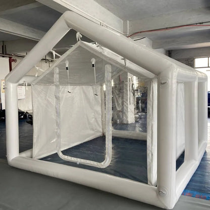 Inflatable Dome Camp Tent Waterproof PVC Tarpaulin 10 FT