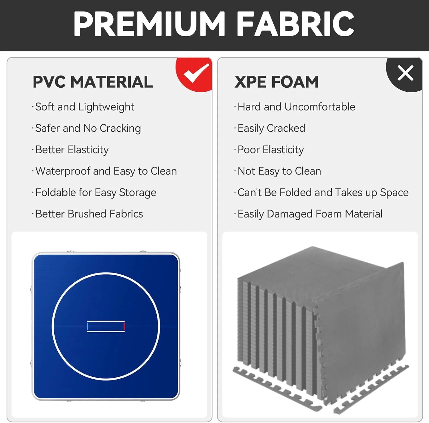 Inflatable Wrestling Mat PVC Durable Jiu Jitsu Judo