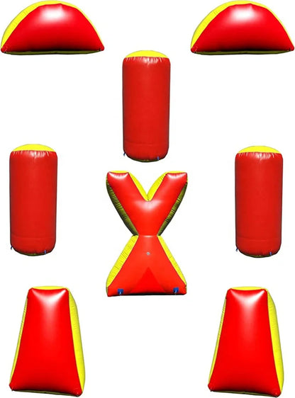 Inflatable Interactive Archery Game Commercial PVC Team Battle 8 PCS