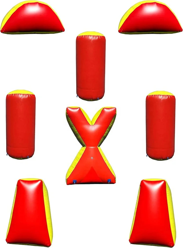 Inflatable Interactive Archery Game Commercial PVC Team Battle 8 PCS