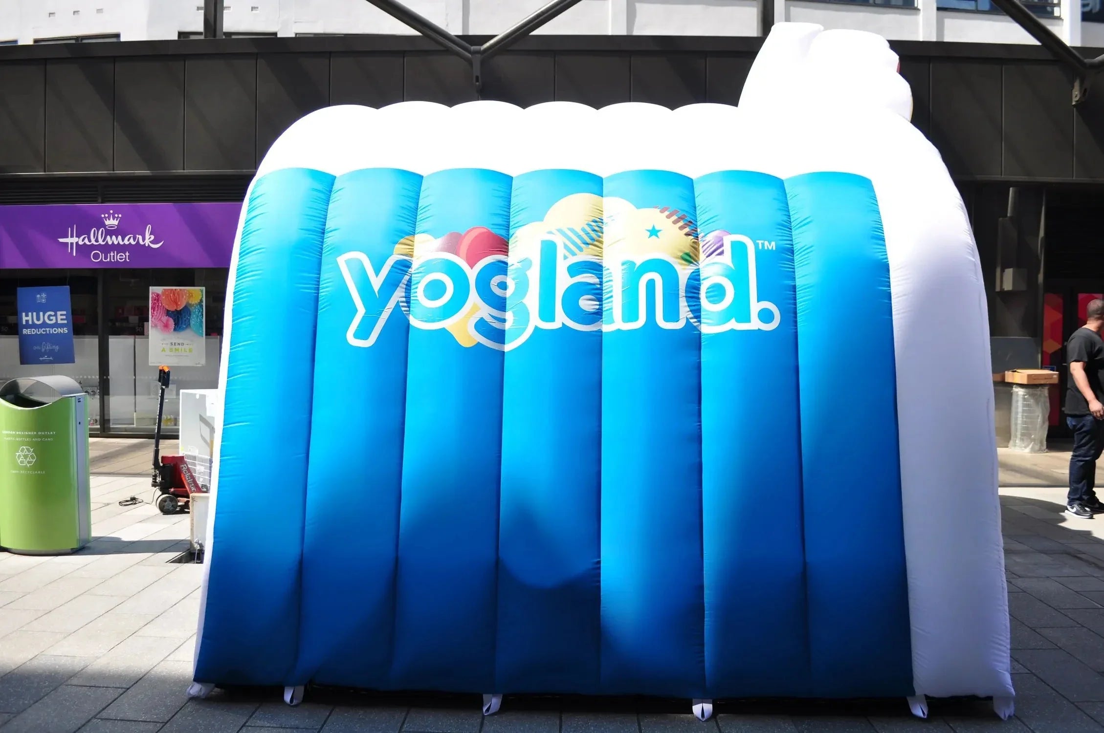 Inflatable Yogurt Tent for Event Advertising