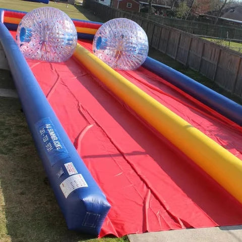 Inflatable Zorb Ball Racing Track Customizable Plastic Toy