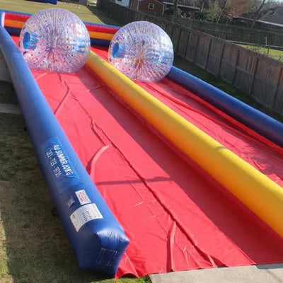 Inflatable Zorb Ball Racing Track Customizable Plastic Toy