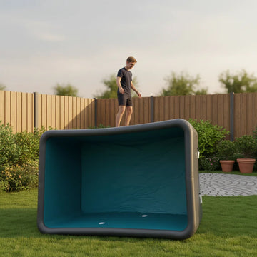 Rectangle Inflatable Pool for Outdoor Events and Rentals